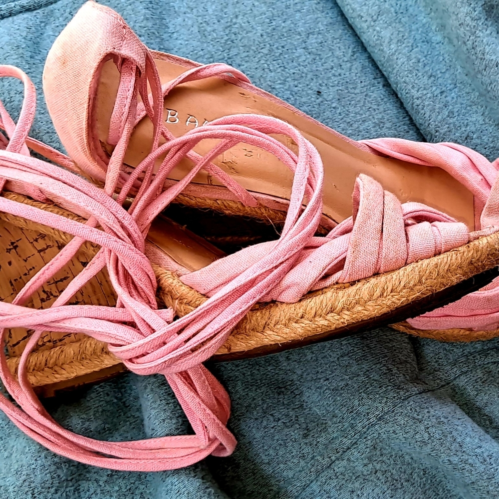 Bamboo Wedges Sz 7